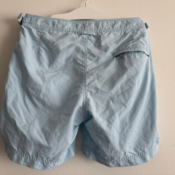 Orlebar Brown Light Blue Swim Shorts Trunks Lined - Bulldog Style - 28 - Picture 3 of 7